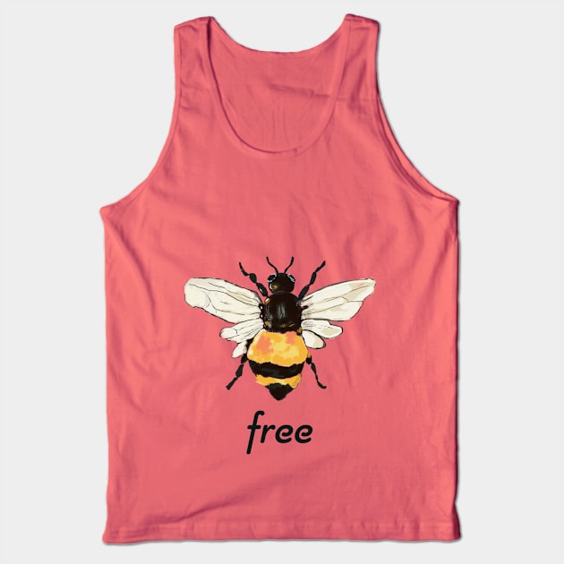 Bee free Tank Top by lordy